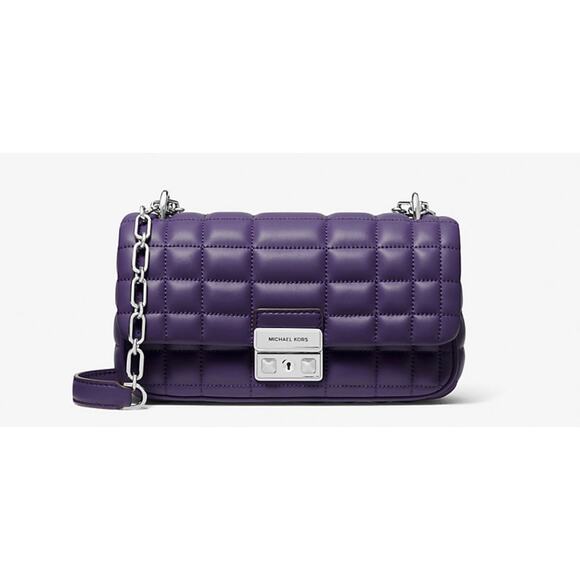 Michael Kors Handbags - Michael Kors Tribeca Small Quilted Leather Shoulder Bag